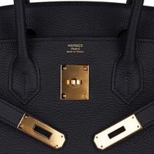Load image into Gallery viewer, Birkin 30 Bag Black Togo Leather with Gold Hardware
