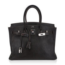 Load image into Gallery viewer, Birkin 35 Bag Cocoan Brown Chevre Leather with Palladium Hardware