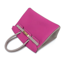 Load image into Gallery viewer, Special Order HSS Birkin 30 Bag Rose Pourpre &amp; Gris Asphalte Togo Leather with Gold Hardware