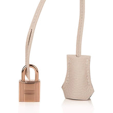 Load image into Gallery viewer, Birkin 30 Bag Craie Togo Leather with Rose Gold Hardware