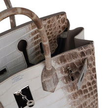 Load image into Gallery viewer, Birkin 30 Bag Himalaya Blanc Crocodile Palladium Hardware