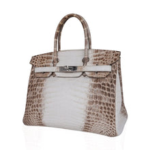 Load image into Gallery viewer, Birkin 30 Bag Himalaya Blanc Crocodile Palladium Hardware