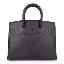 Load image into Gallery viewer, Shadow Birkin 35 Bag Limited Edition Black Swift Leather New