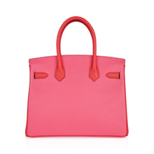 Load image into Gallery viewer, Special Order HSS Birkin 30 Bag Rose Azalee &amp; Rose Jaipur Epsom with Brushed Palladium Hardware