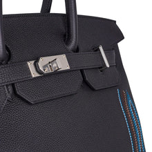 Load image into Gallery viewer, Limited Edition HAC Western Birkin 40 Bag Runway Embroidered Black Togo Leather with Palladium Hardware