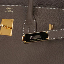 Load image into Gallery viewer, Birkin 35 Bag Etoupe Gold Hardware Togo Leather