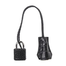 Load image into Gallery viewer, Birkin 25 HSS Bag Gris Perle / Black Matte Alligator Palladium Hardware