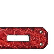Load image into Gallery viewer, Birkin 30 Rouge Matte Alligator Gold Hardware