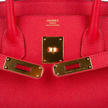 Load image into Gallery viewer, Birkin 30 Bag Rouge Casaque Gold Hardware Epsom Leather