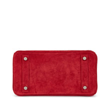 Load image into Gallery viewer, Birkin 25 Palladium Hardware Rouge Vif Doblis