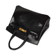 Load image into Gallery viewer, Birkin 30 Bag Jet Black Lizard Gold Hardware