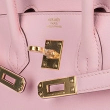 Load image into Gallery viewer, Birkin 25 Bag Rose Sakura Swift Gold Hardware Rare