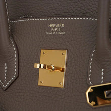 Load image into Gallery viewer, Birkin 35 Bag Etoupe Gold Hardware Togo Leather