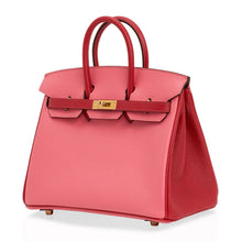 Load image into Gallery viewer, Birkin 25 HSS Bag Rose Azalee Rouge Casaque Epsom Gold Hardware