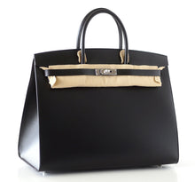 Load image into Gallery viewer, Birkin 40 Bag Sellier Black Vache Hunter/ Veau Evercalf Limited Edition
