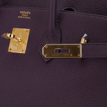Load image into Gallery viewer, Birkin 35 Bag Raisin Togo Leather with Gold Hardware