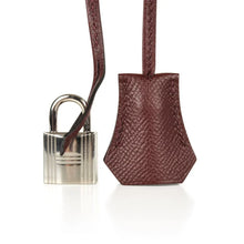Load image into Gallery viewer, Birkin 30 Bag Bordeaux Epsom Palladium Hardware