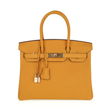 Load image into Gallery viewer, Birkin 30 Bag Jaune Ambre Gold Hardware Togo Leather