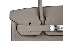 Load image into Gallery viewer, Birkin 30 Bag Gris Asphalte Togo Palladium Hardware