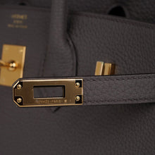 Load image into Gallery viewer, Birkin 25 Bag Etain Gold Hardware Togo Leather New w/Box