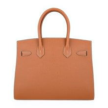 Load image into Gallery viewer, Birkin 30 Sellier Bag Gold Veau Graine Monsieur Laiton Limited Edition