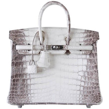 Load image into Gallery viewer, Birkin 25 Bag Blanc Himalaya Exquisite Jewel Palladium Hardware