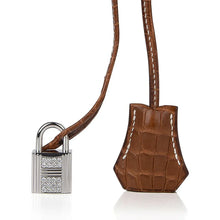 Load image into Gallery viewer, Diamond Birkin 35 Bag Fauve Barenia Matte Alligator Rare