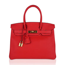 Load image into Gallery viewer, Birkin 30 Capucine Bag Togo Leather Gold Hardware