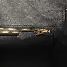 Load image into Gallery viewer, Birkin Black Matte Niloticus Crocodile Gold Hardware