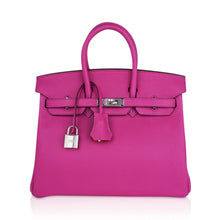 Load image into Gallery viewer, Verso Birkin 25 Bag Magnolia Capucine Togo Leather with Palladium Hardware