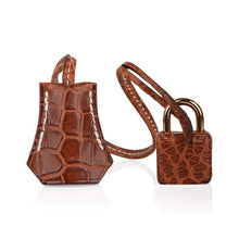 Load image into Gallery viewer, Birkin 40 Bag Rare Fauve Matte Porosus Crocodile Gold Hardware