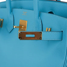Load image into Gallery viewer, Birkin 30 Bag Blue du Nord Gold Hardware Epsom Leather