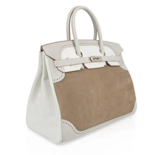 Load image into Gallery viewer, Birkin 35 Bag Grizzly Ghillies Gris Perle Gris Caillou Colour Limited Edition Rare