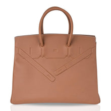 Load image into Gallery viewer, Shadow Birkin 35 Bag Limited Edition Gold Evercalf Leather New