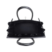 Load image into Gallery viewer, Birkin 30 Black Box Leather Bag Palladium Hardware