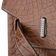 Load image into Gallery viewer, Diamond Birkin 35 Bag Fauve Barenia Matte Alligator Rare