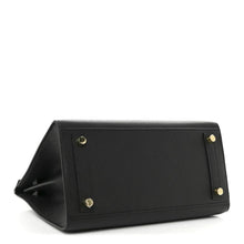 Load image into Gallery viewer, Birkin Sellier 25 Black Epsom Leather Gold Hardware