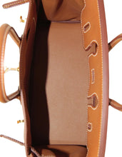 Load image into Gallery viewer, Birkin Gold Tan Togo Leather 25cm Togo calfskin leather Gold accessories