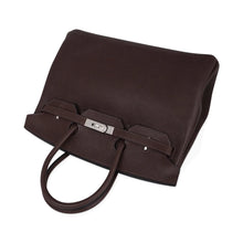 Load image into Gallery viewer, Birkin 35 Bag Ebene Barenia Faubourg Leather with Palladium Hardware