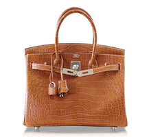 Load image into Gallery viewer, Birkin 30 Bag Fauve Barenia Matte Alligator Very Rare