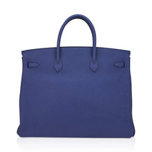 Load image into Gallery viewer, Limited Edition Birkin 40 Bag Blue de Prusse Togo Leather with Palladium Hardware