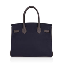 Load image into Gallery viewer, Special Order HSS Birkin 30 Bag Blue Nuit &amp; Etain Togo Leather with Brushed Palladium Hardware