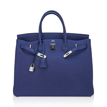 Load image into Gallery viewer, Limited Edition Birkin 40 Bag Blue de Prusse Togo Leather with Palladium Hardware