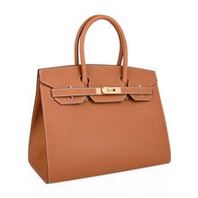Load image into Gallery viewer, Birkin 30 Sellier Bag Gold Veau Graine Monsieur Laiton Limited Edition