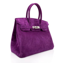 Load image into Gallery viewer, Birkin 30 Bag Rare Doblis Violet Palladium Hardware
