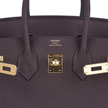 Load image into Gallery viewer, Birkin 25 Bag Chocolat Gold Hardware Togo Leather