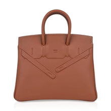 Load image into Gallery viewer, Shadow Birkin 25 Bag Gold Evercalf Limited Edition