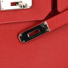 Load image into Gallery viewer, Birkin 35 Bag Rouge Casaque Lipstick Red Epsom Palladium new