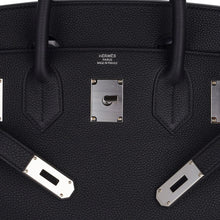 Load image into Gallery viewer, Limited Edition HAC Western Birkin 40 Bag Runway Embroidered Black Togo Leather with Palladium Hardware