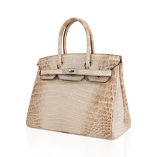 Load image into Gallery viewer, Birkin 30 Bag Gris Cendre Himalaya Crocodile Palladium Hardware